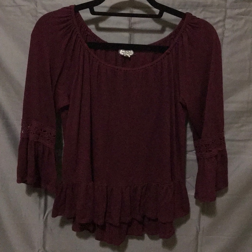 Long sleeve blouse